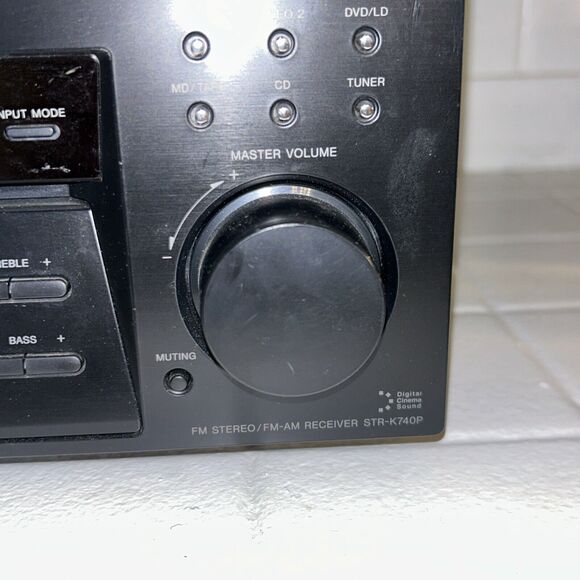 Sony STR-K740P 5.1 Dolby Digital 80w per channel Stereo Surround Receiver No Rmt - Picture 2 of 5